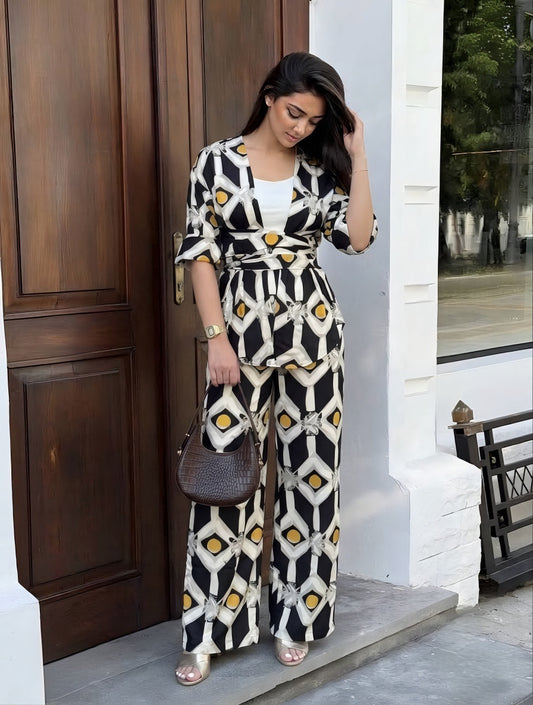 Wrap 3 Pc Office Look Co-ordinates