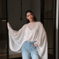 Georgette Cape Top