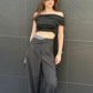 Criss-Cross Pants