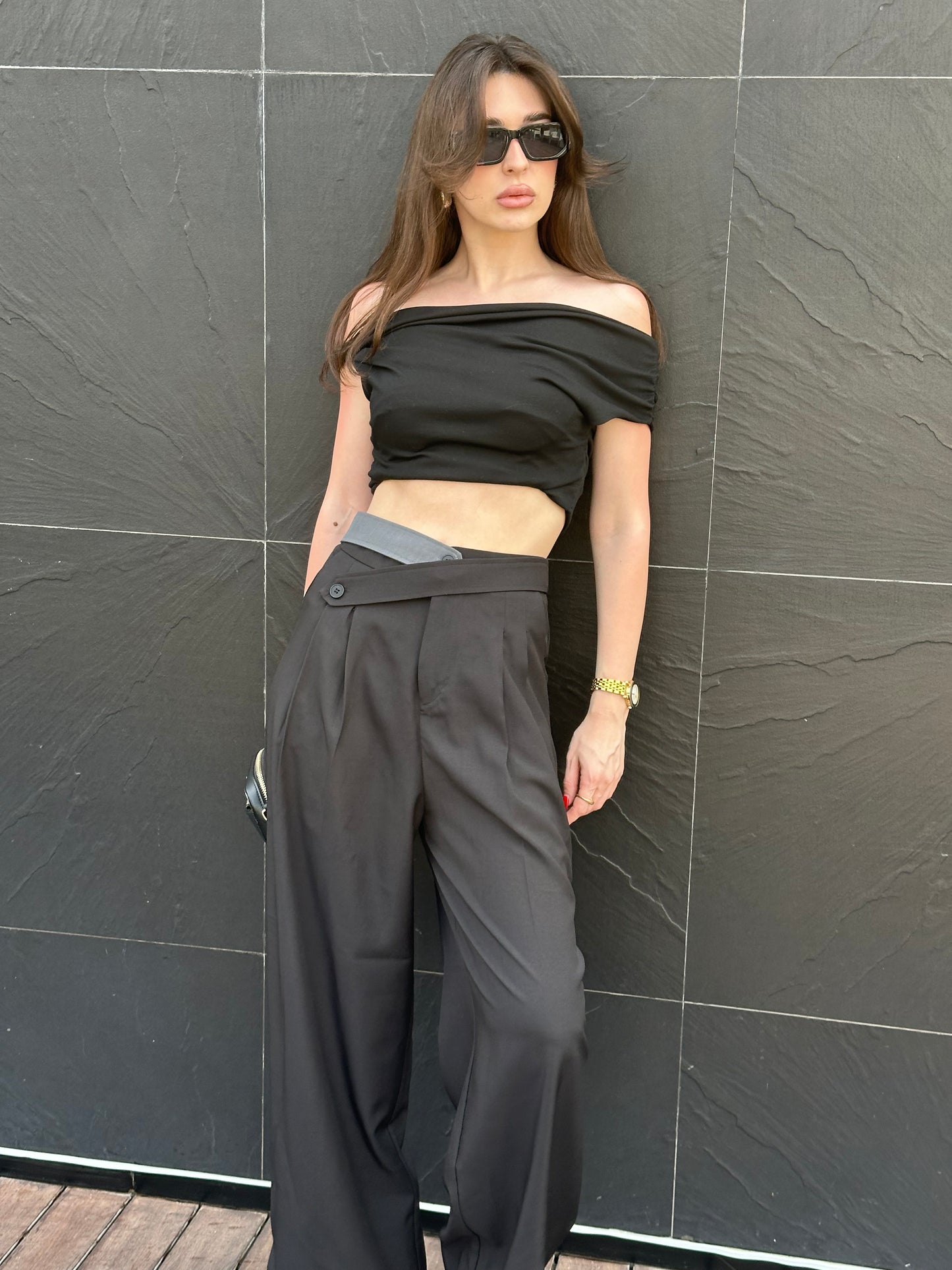 Criss-Cross Pants