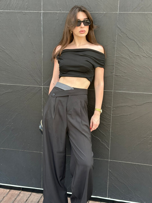Criss-Cross Pants