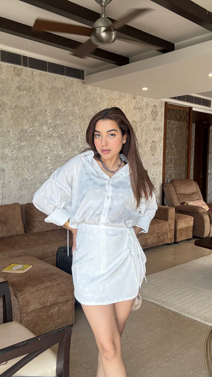 Noah Satin Shirt Co-ordinates