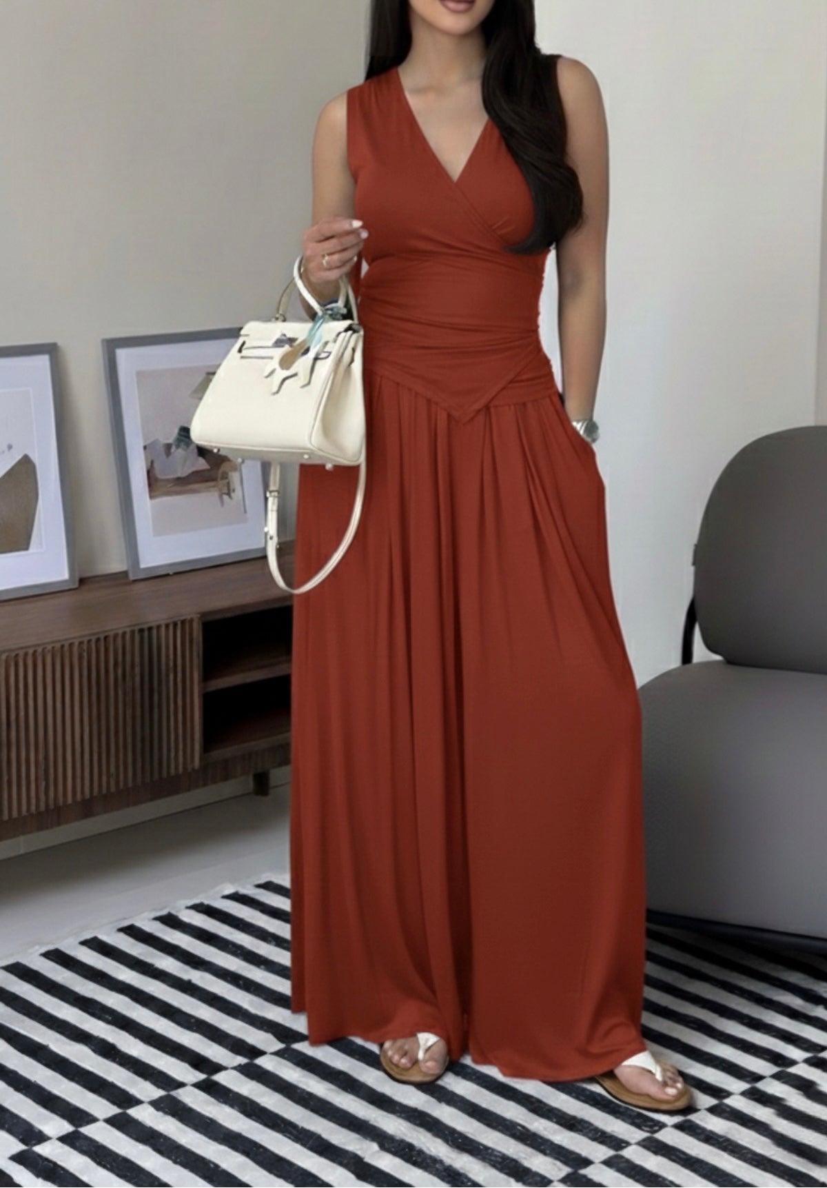 Sleeveless Wrap Co-ordinates