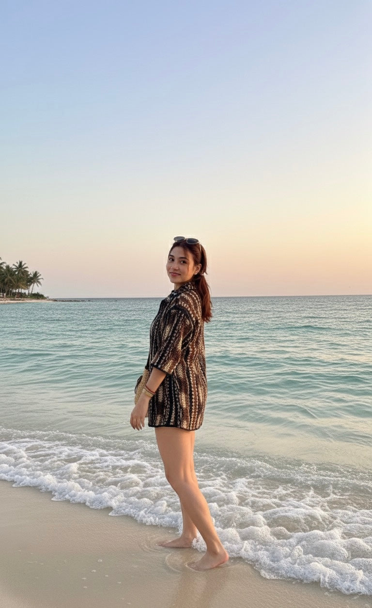 Beach Crochet Shirts