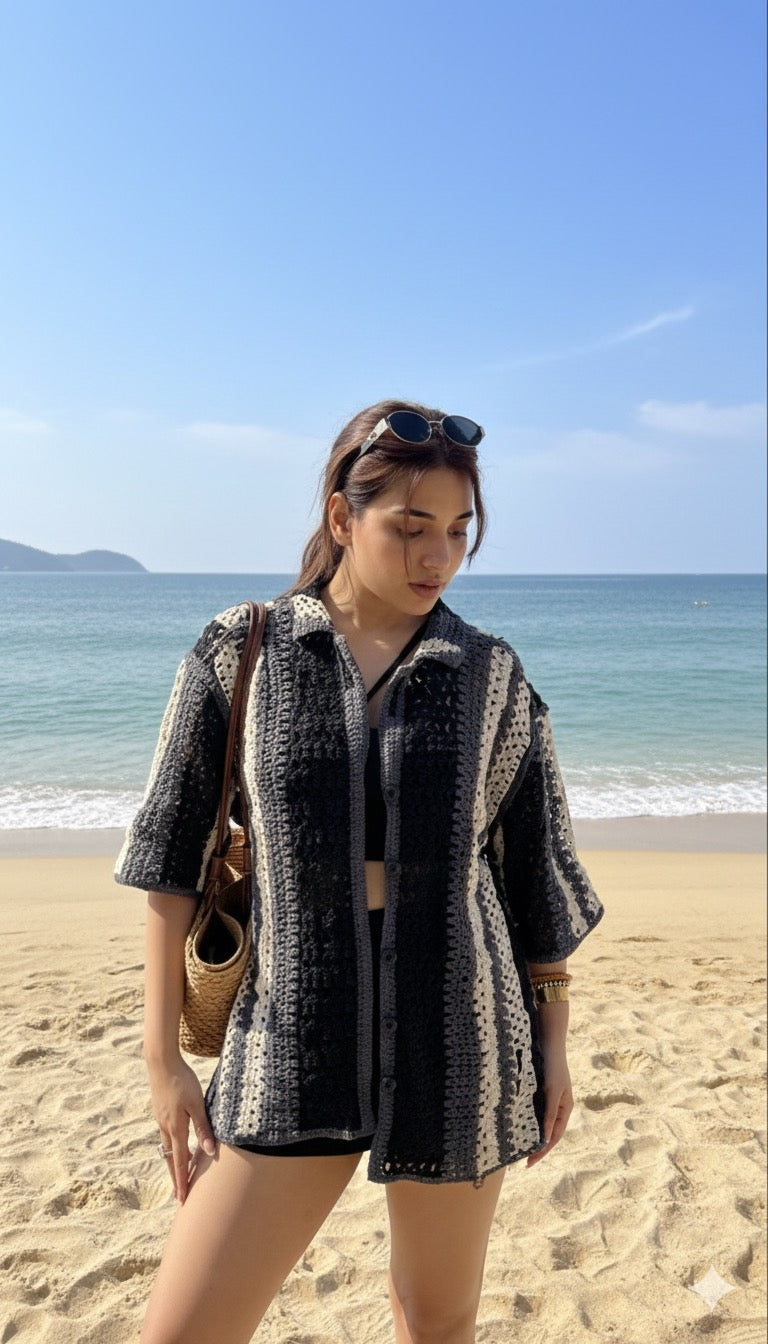Beach Crochet Shirts