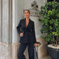 All Black Blazer Set