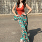 Tropical Pants With Bag & Bodysuit