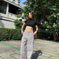 Striped Pocket Cargo Pants