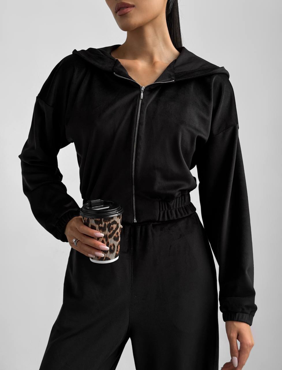 Black Velvet Tracksuit