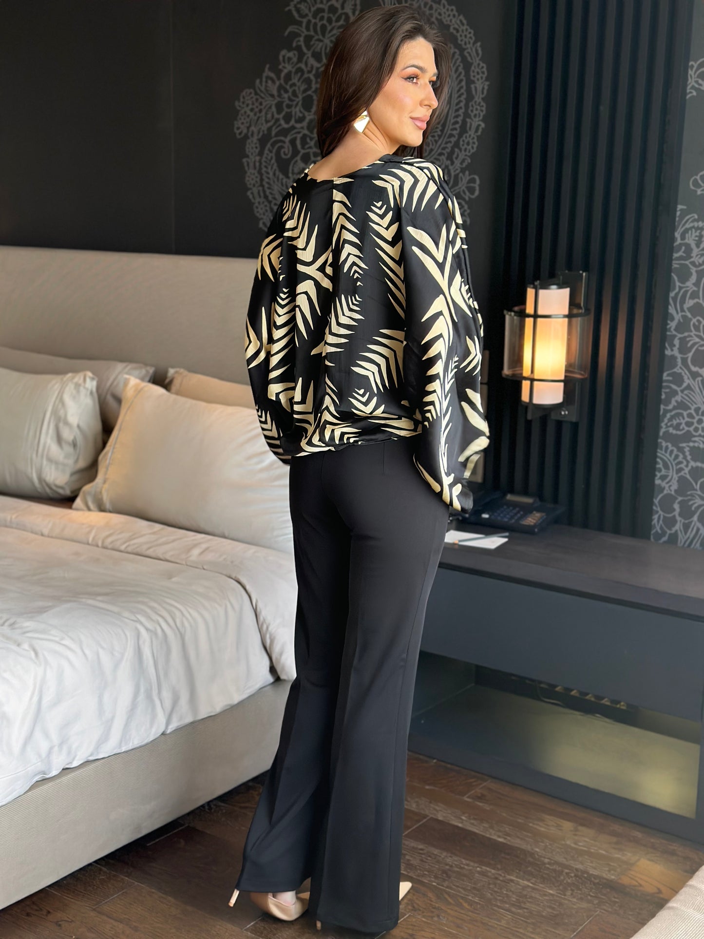 Set Of Oversized Shirt With Wider Bottom Pants