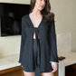 Midnight Black Knot Set