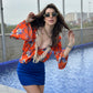 Vintage Framed Rectangle Sunglasses