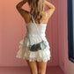 Ruffle White Eyelet Co-ordinates