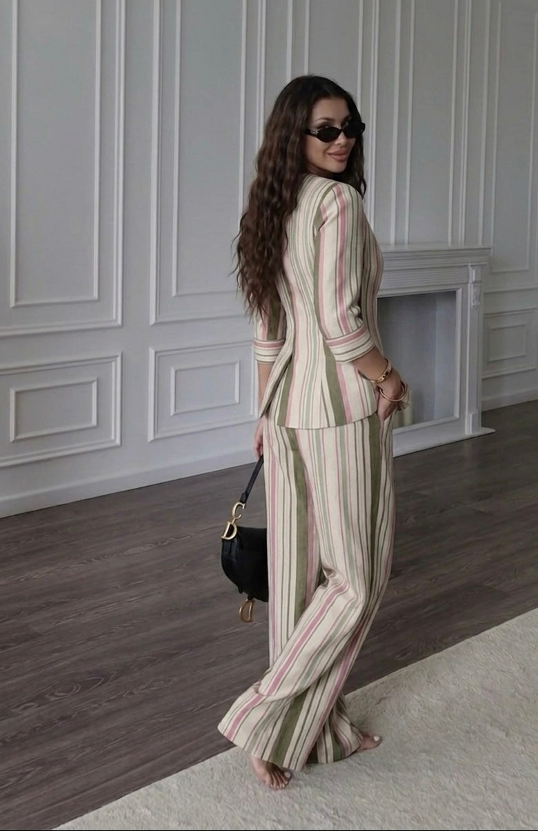 Quarter Sleeve Pastel Corporate Set