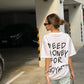 Greedy Oversized Tee