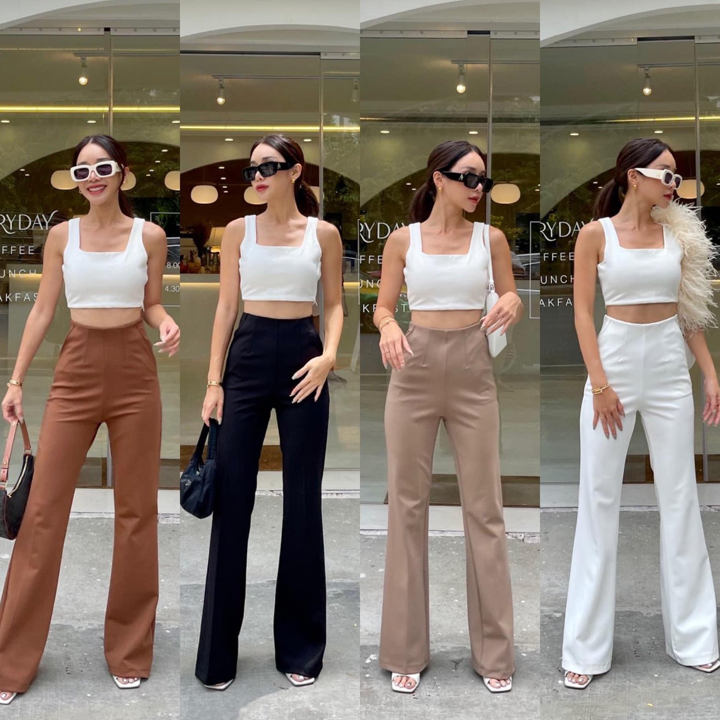 Neutral Stretch Pants