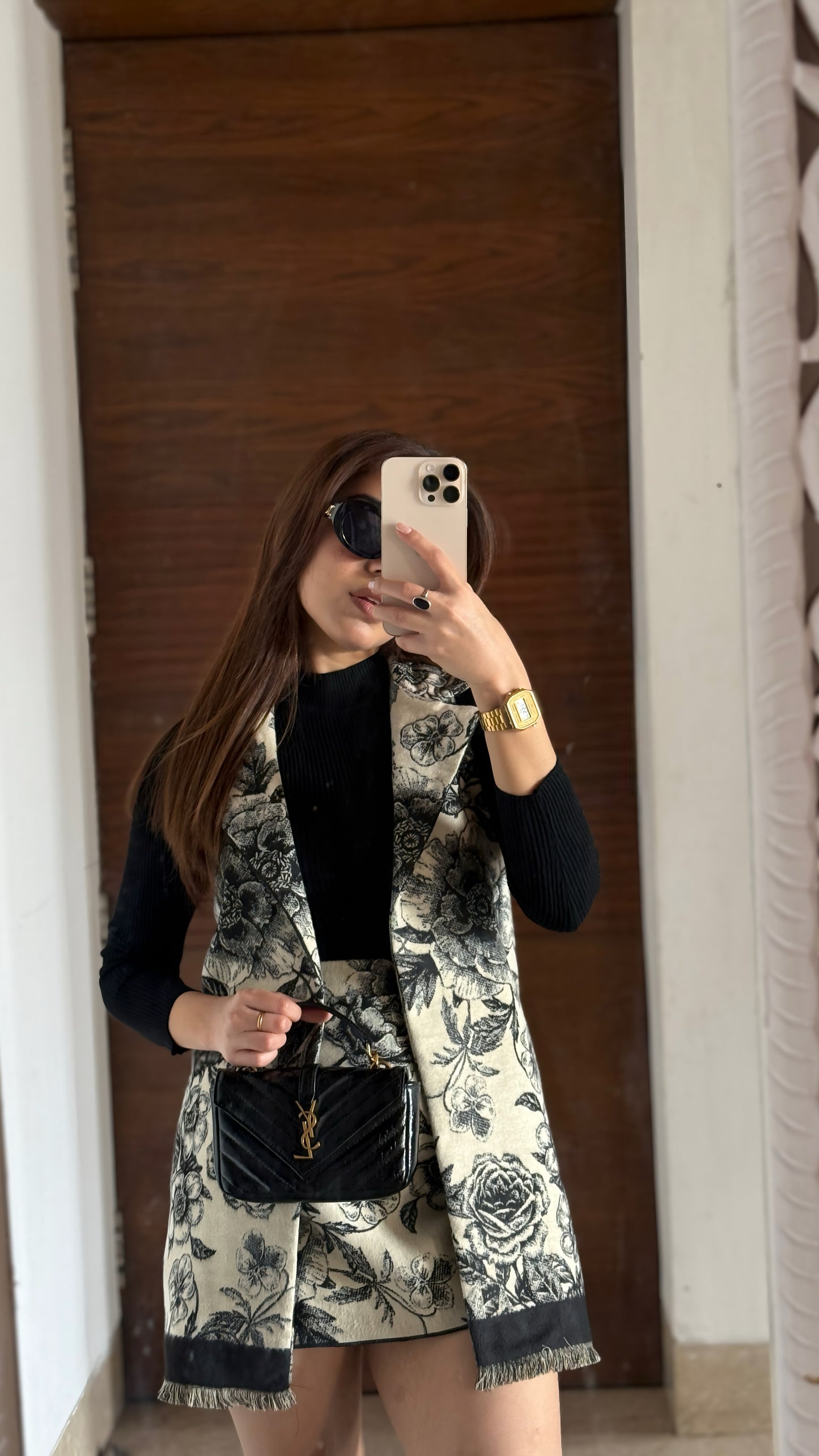 Floral Tapestry Wool Co-ord Set