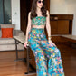 Abstract Printed Festival Fusion Co-ordinates