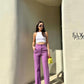 Wider Bottom High Waist Pants