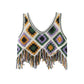 Crochet Fringe Knitwear Top
