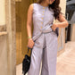Festive Waistcoat With Layered Pants