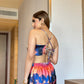 Beach Printed Satin Co-ordinates