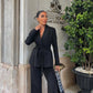 All Black Blazer Set
