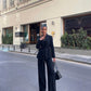 All Black Blazer Set
