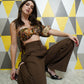 Bohemian Top With Brown Pants