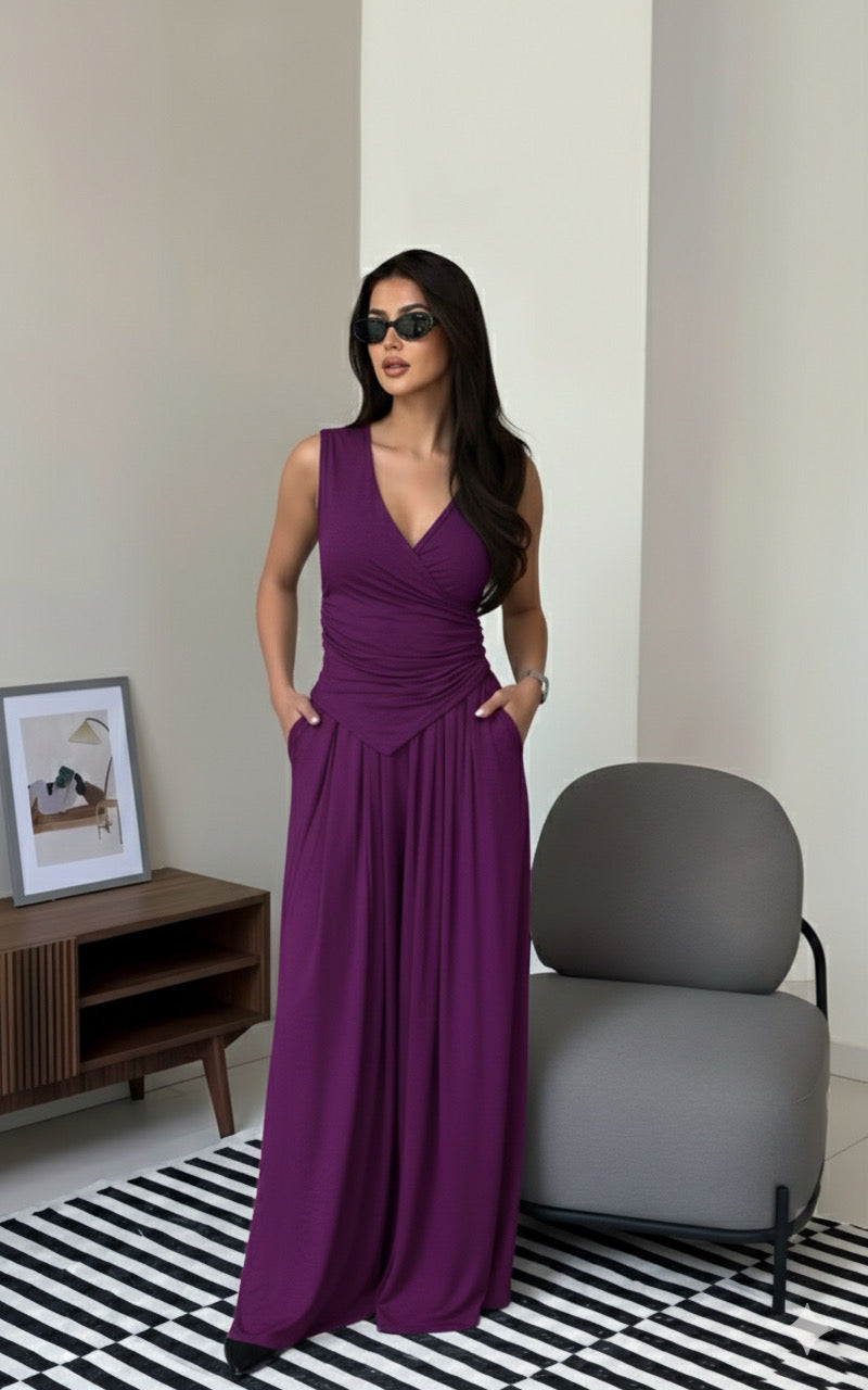 Sleeveless Wrap Co-ordinates