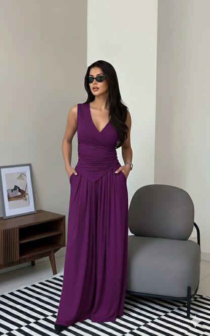 Sleeveless Wrap Co-ordinates