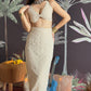 Beige-Silver Festive Set