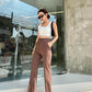 Wider Bottom High Waist Pants