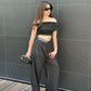 Criss-Cross Pants