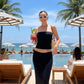 Hot Black Beach Look