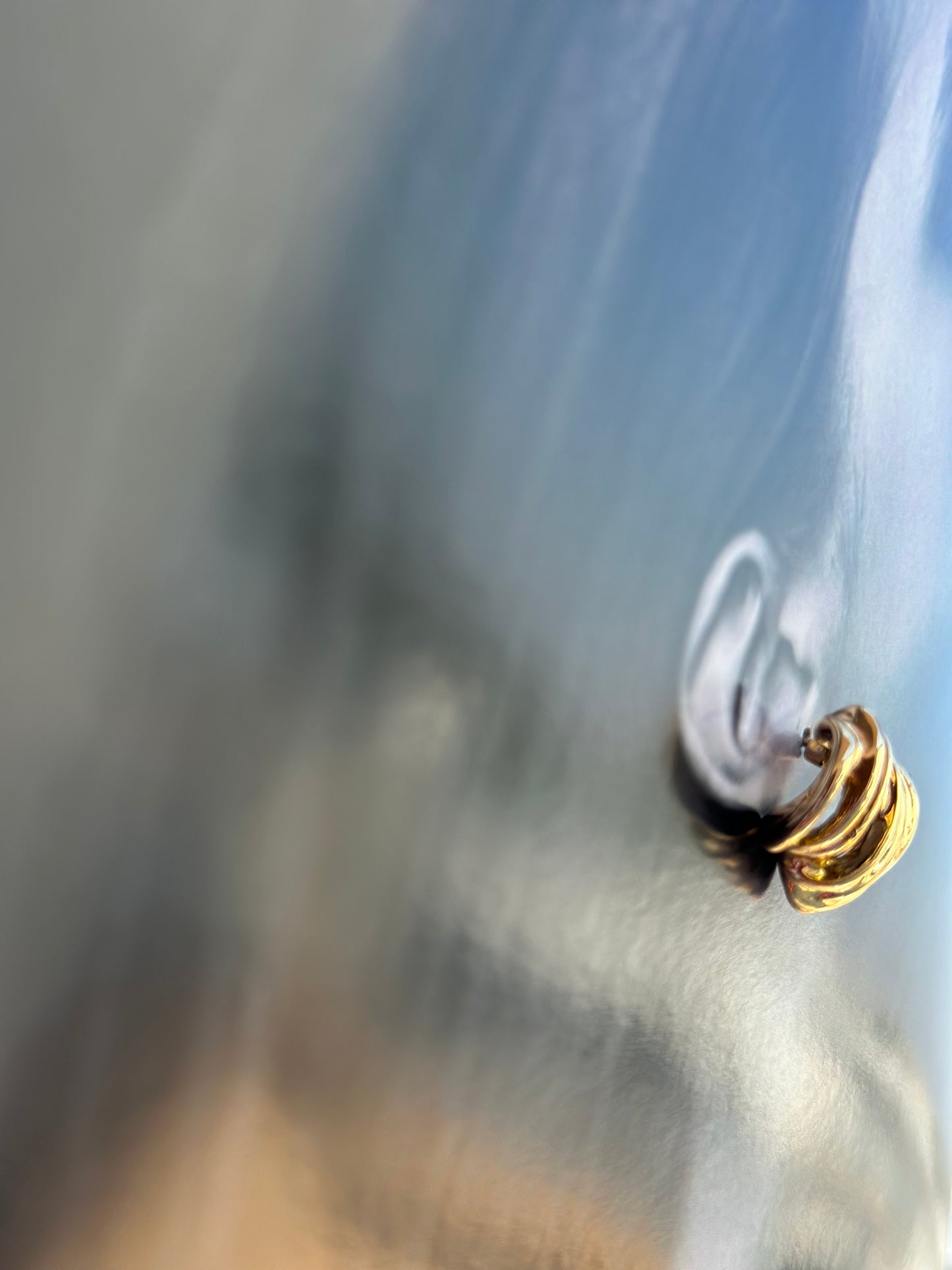 Tangled Spiral Studs