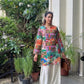 Graffiti Top With Farshi Pants