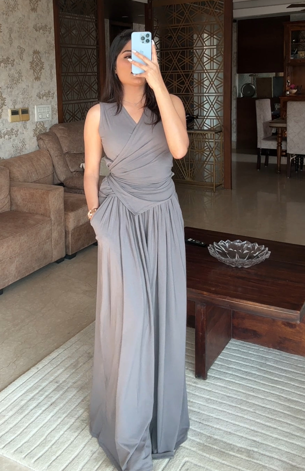 Sleeveless Wrap Co-ordinates