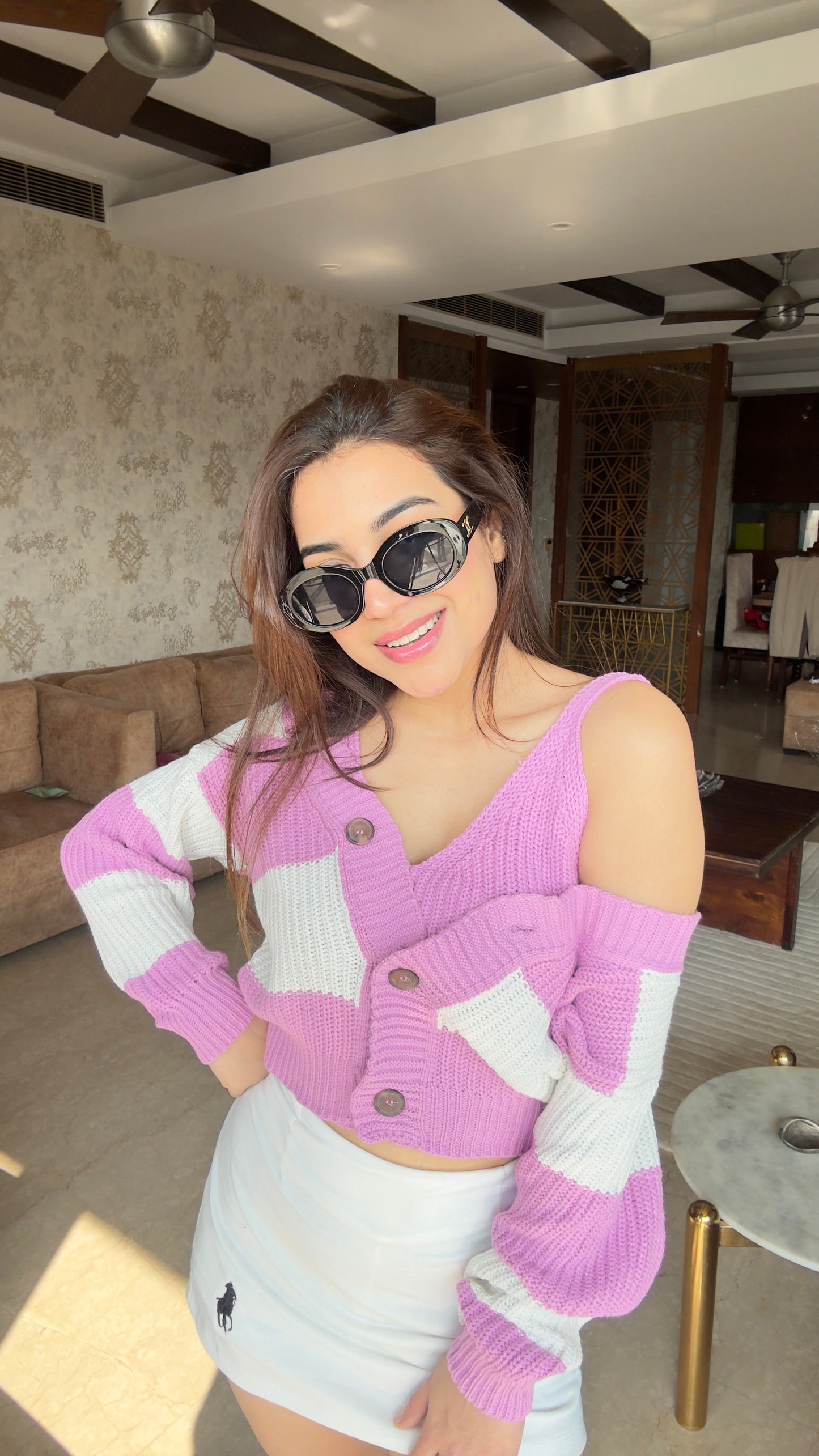 Two Piece Cardigan Set