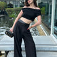 Criss-Cross Pants