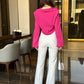 Semi Formal Crop Shirts