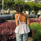 Polka-Dots Halter Neck Top