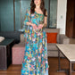 Abstract Printed Festival Fusion Co-ordinates