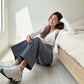 Striped High Waist Leg Pants