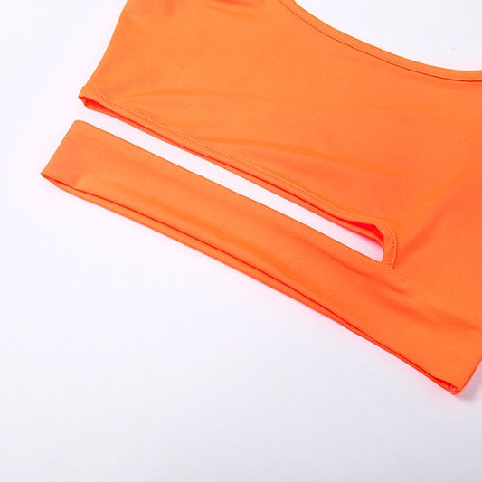 Neon Stretch Fitted Co-ords