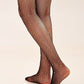 StyleAsh Rhinestone Decor Fishnet Stockings