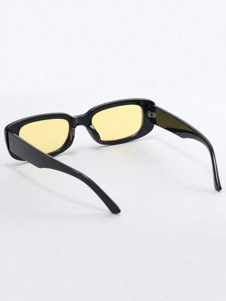 Vintage Small Frame Rectangular Sunglasses