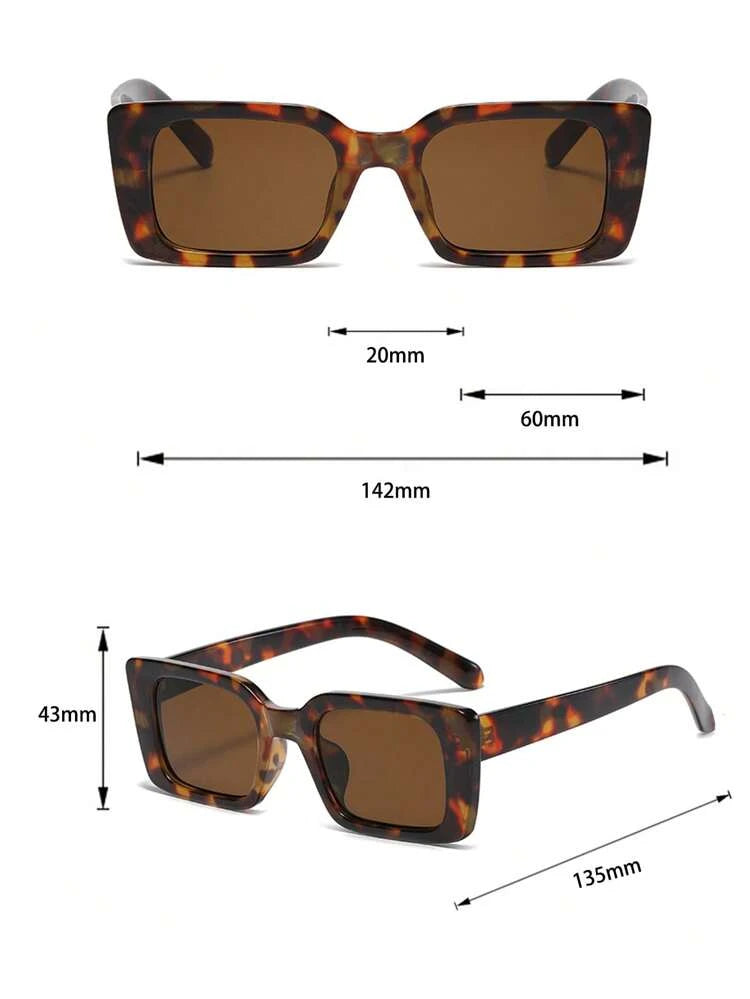 Rectangle Shape Fashion Eyewear