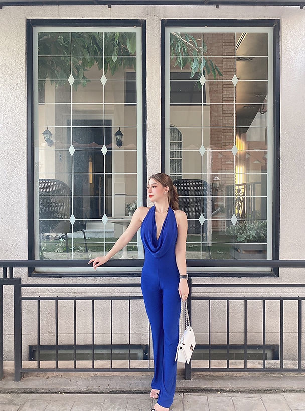 Padded Backless Jumpsuit