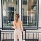 Padded Backless Jumpsuit